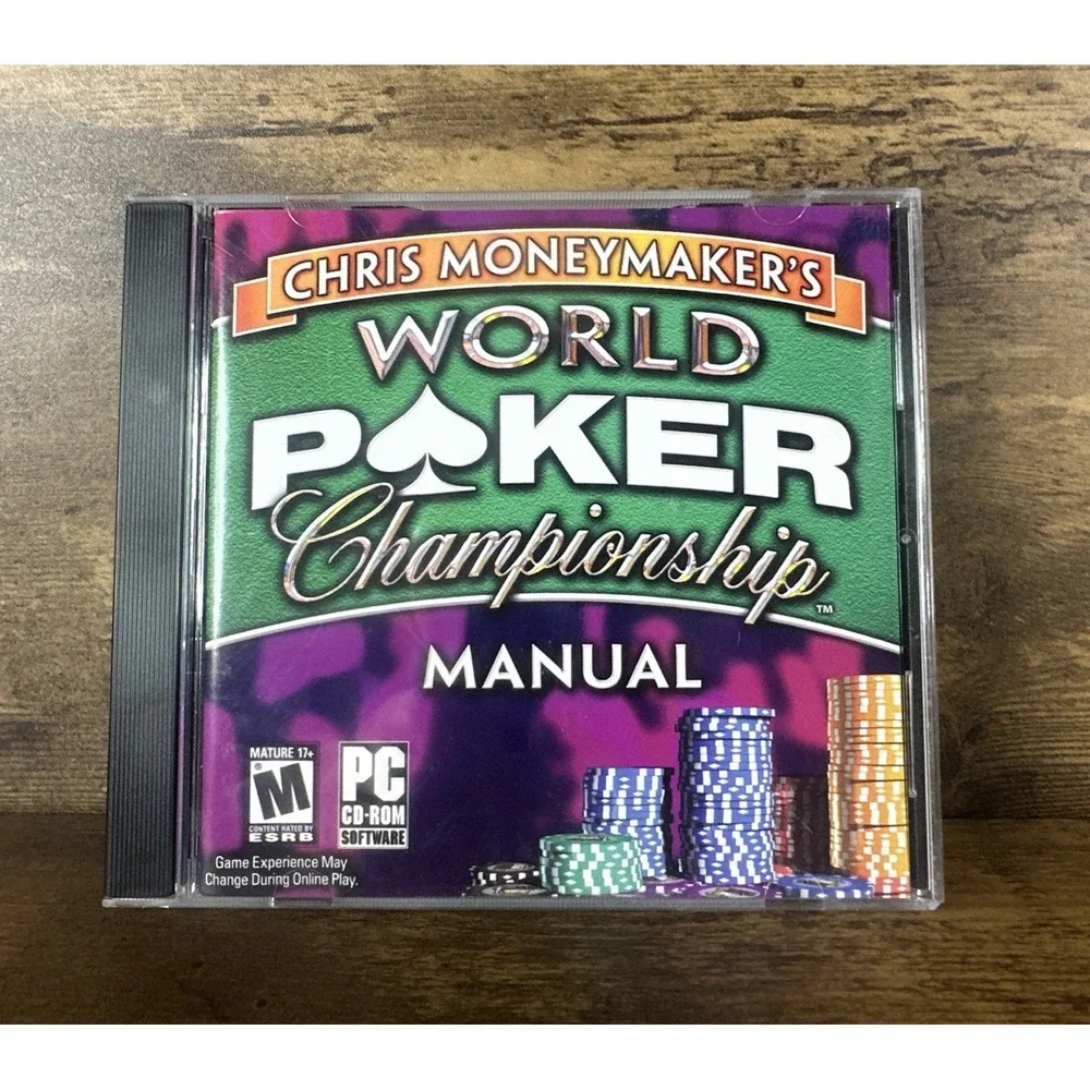 Chris Moneymaker's World Poker Championship (PC, 2005) Tested Fast Safe Shipping